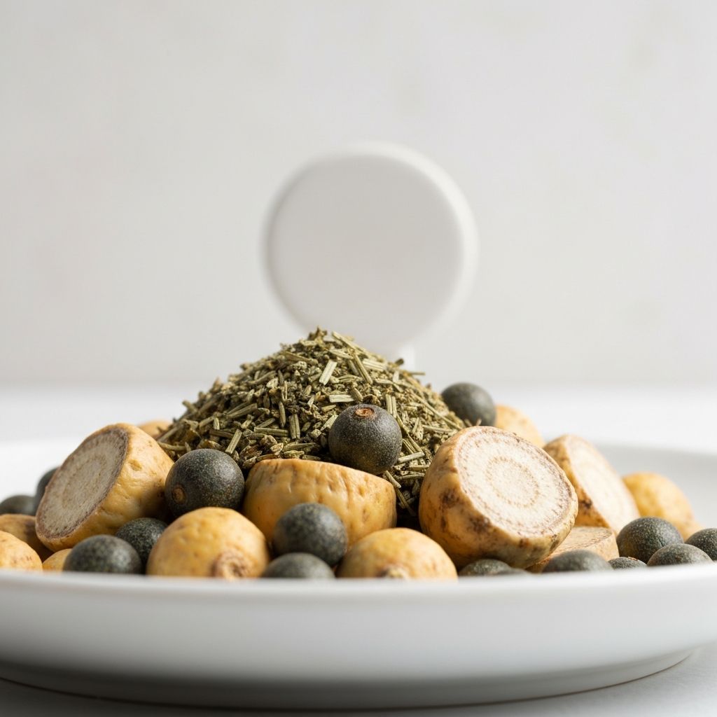 Maca and tribulus blend tablet